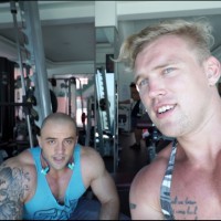 Сколько зарабатывает тренер в Тайланде. Новый зал. Тренировка рук. - YouTube